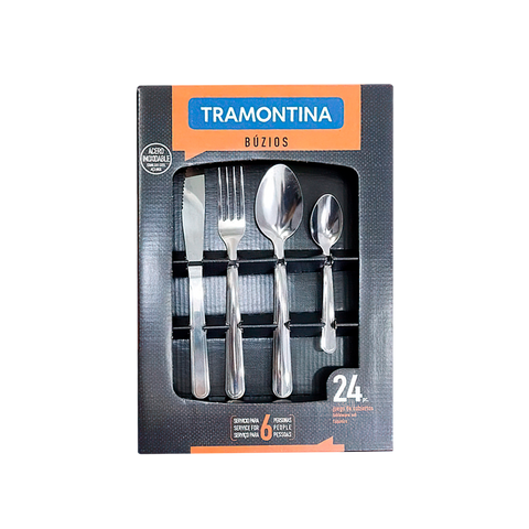 Set de Cubiertos Buzios 24 Pzs Tramontina