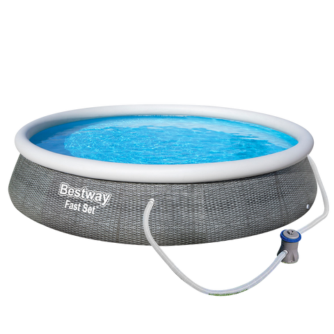 Piscina Redonda Fast Set 57375 C/Filtro Bestway