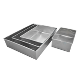 Set de Moldes Altos Rectangulares x4 de Aluminio